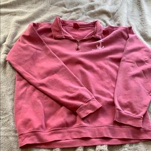 Nantucket red over sized sweatshirt